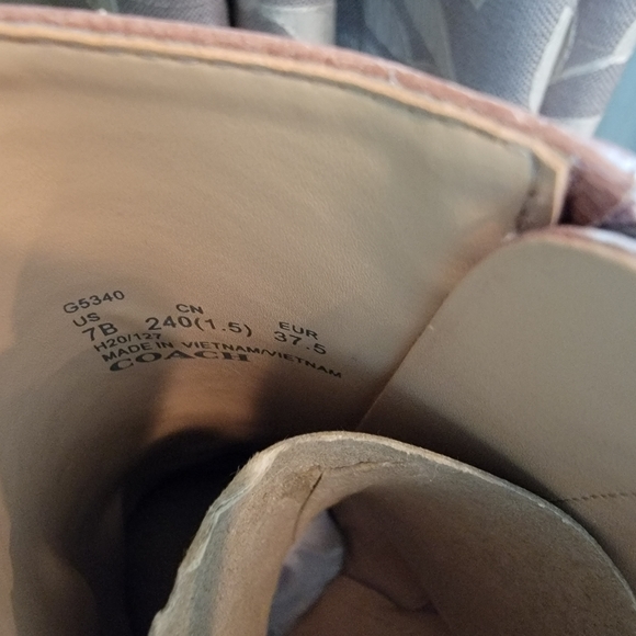 Coach Brielle Bootie in dusty rose - Picture 8 of 13